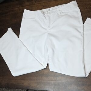 Christopher & Banks White Trousers